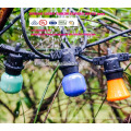 SL-55 Waterproof 15M 15 sockets String Lighting Commercial Grade E26 E27 Holiday LED String Light